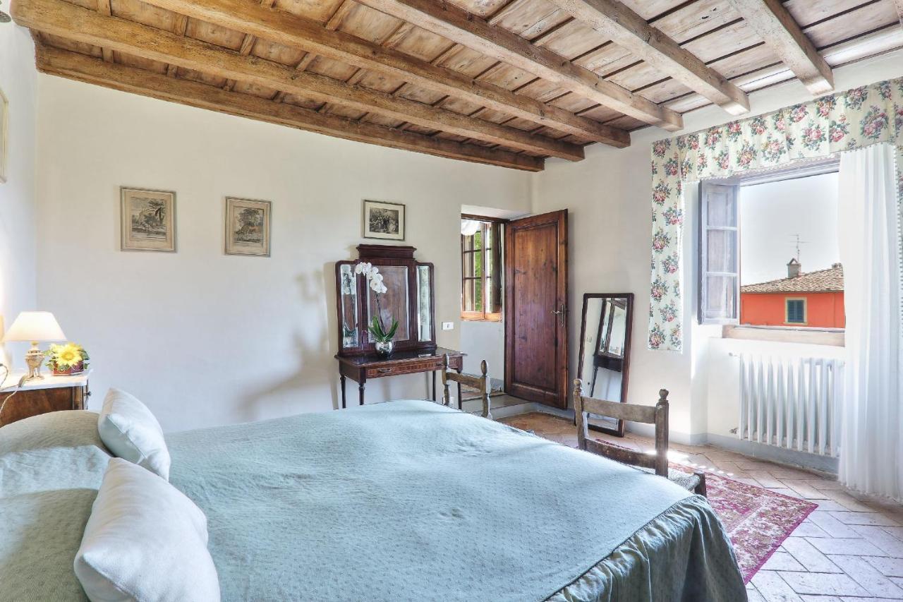 Charming Villa Marcialla Tavarnelle Val di Pesa Eksteriør billede