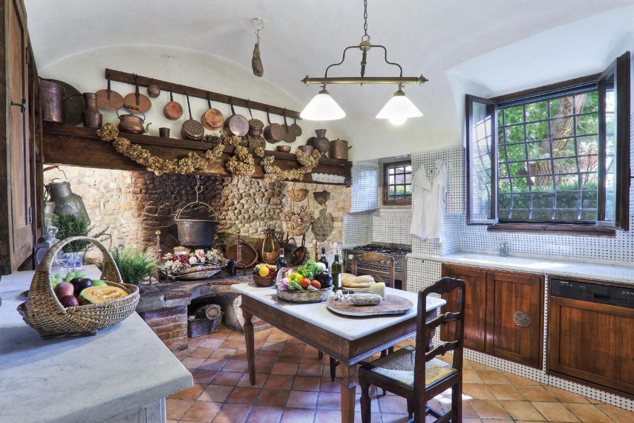 Charming Villa Marcialla Tavarnelle Val di Pesa Eksteriør billede