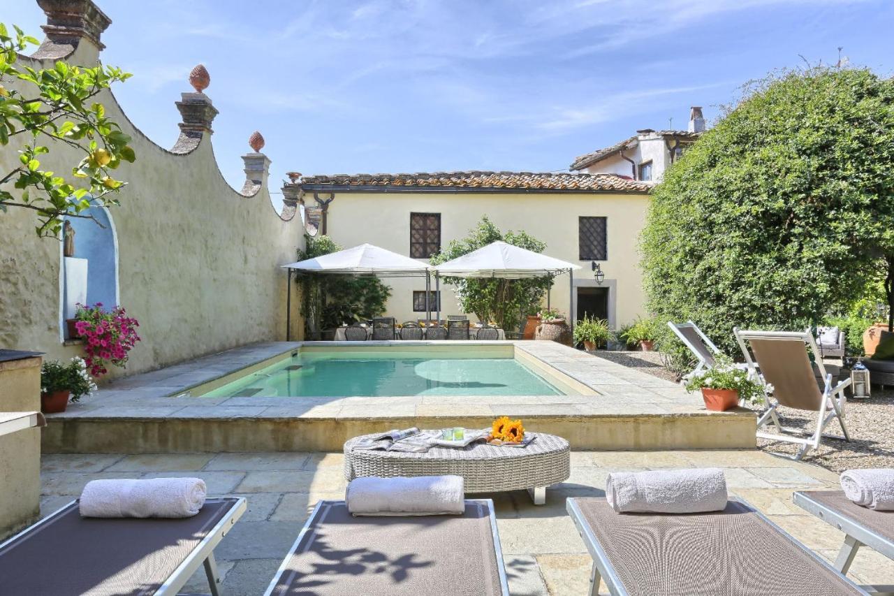 Charming Villa Marcialla Tavarnelle Val di Pesa Eksteriør billede